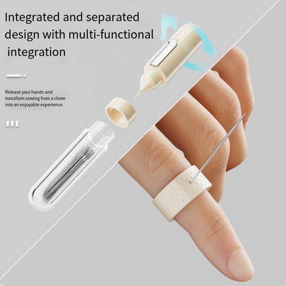 Needle Threader Tool - Kit Portátil 5 em 1: Passador