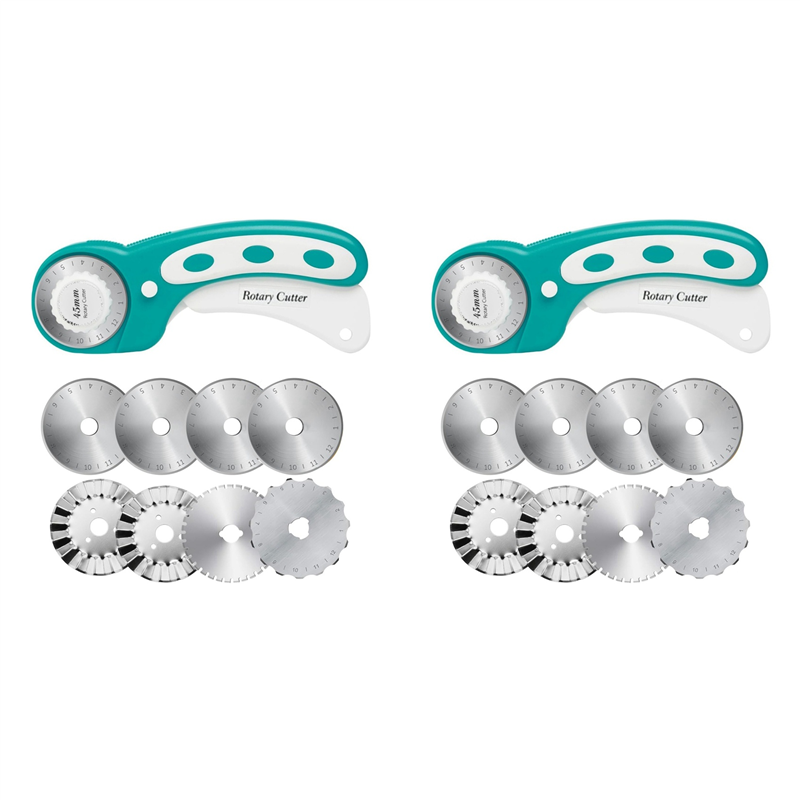 Rotary Cutter Fabric - 【TODAY-SOLO!】 Cortador rotativo de 2 pces