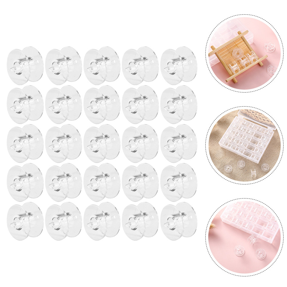 Thread Bobbins Empty - 1 Conjunto de Bobinas de Costura