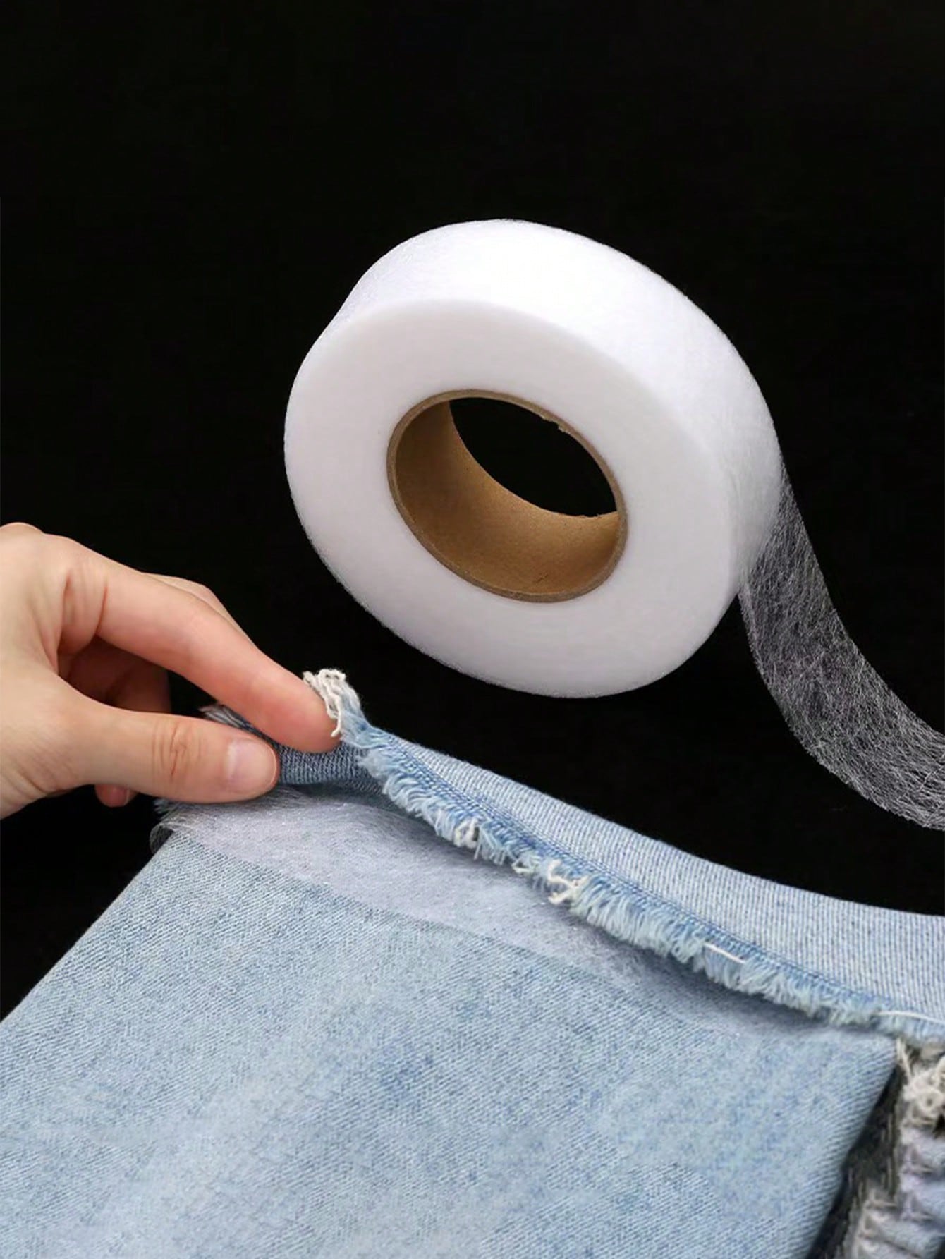 Hem Tape Fusible - 1pc dupla face ferro-em bainha fita