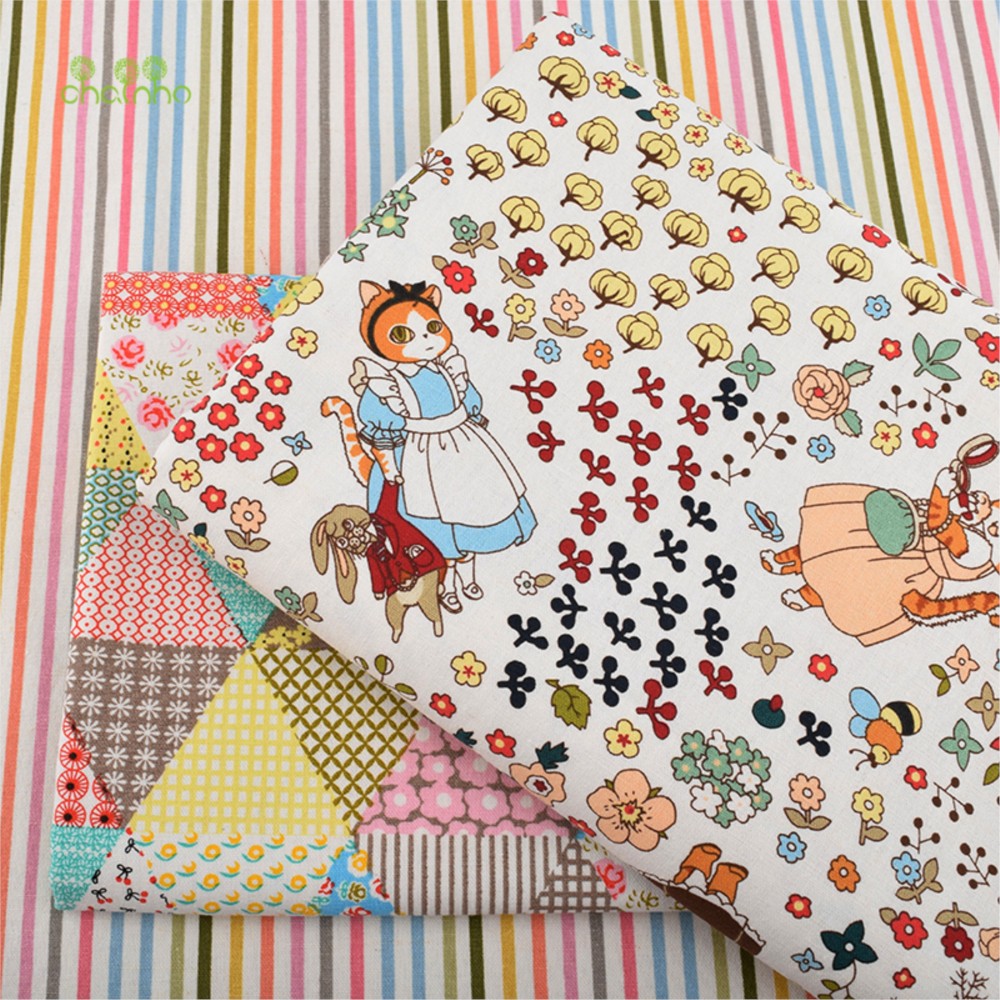 Sewing Geotextile Fabric - Chainho, tecido de algodão e linho