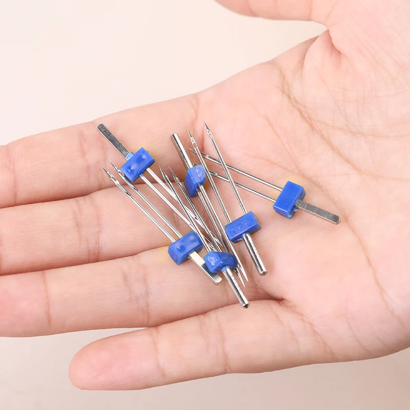 Twin Needle Stretch - Agulhas duplas para máquina de costura