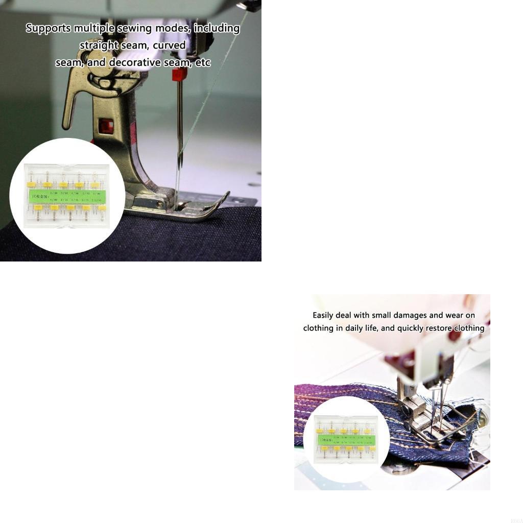 Twin Needle Stretch - R66a 10 pçs agulha máquina costura