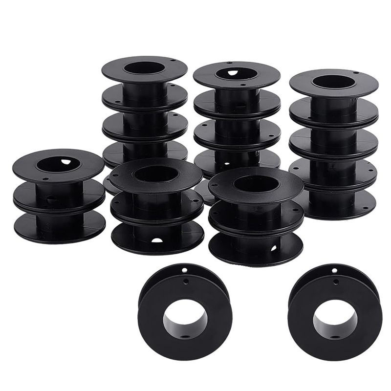 Thread Bobbins Empty - MLGB-20 Peças Bobinas Vazias, 2.1X0.7 Polegadas,