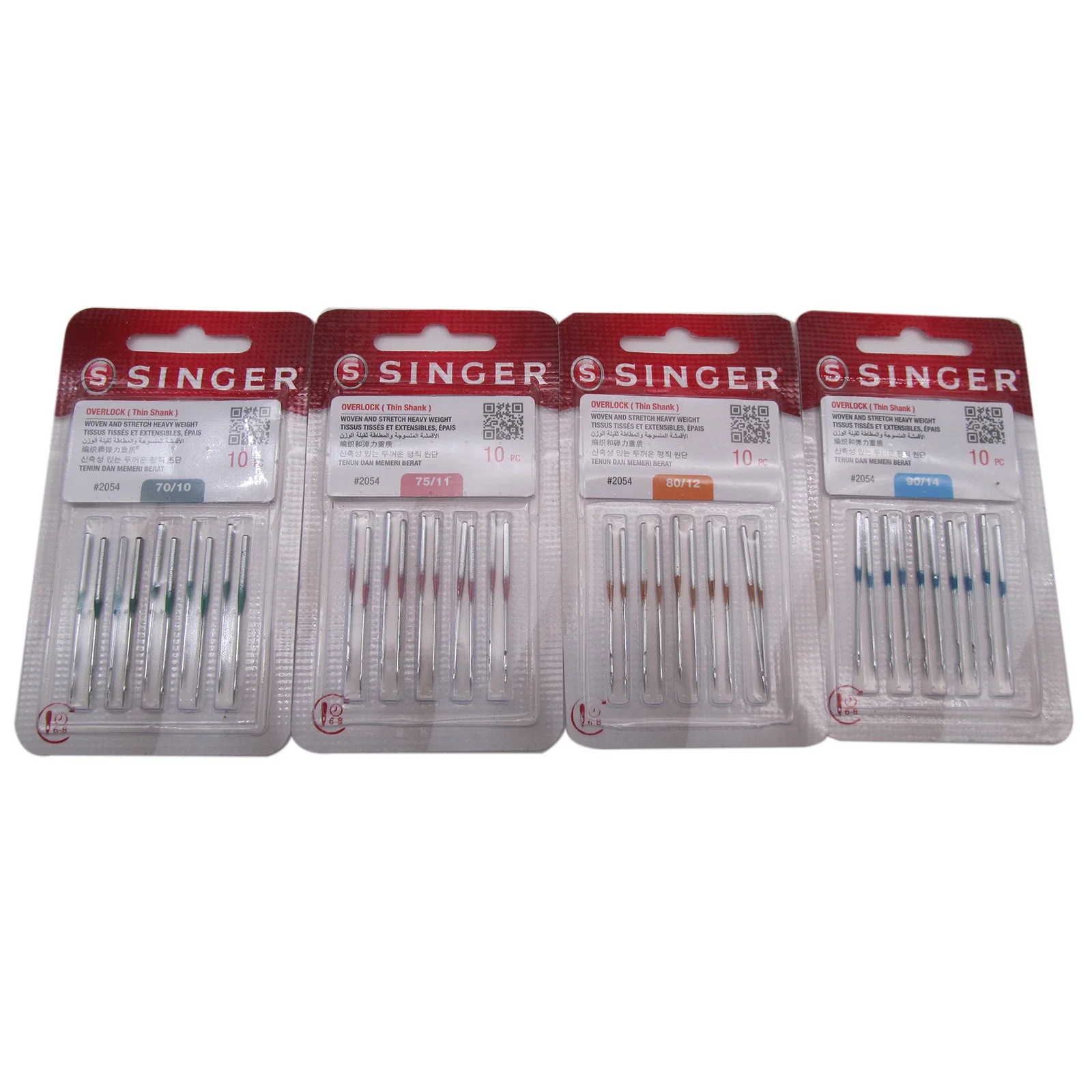 Twin Needle Stretch - Agulhas Overlock # 2054 PARA Singer