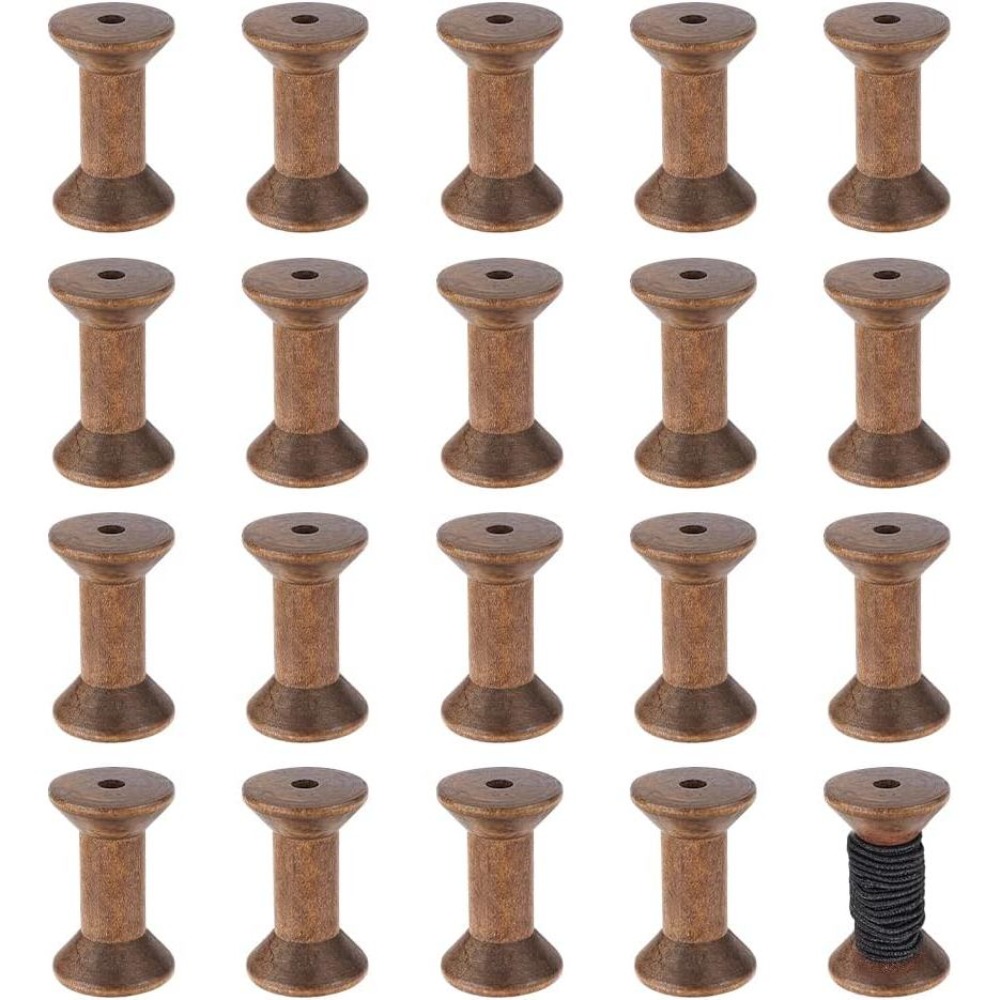 Thread Bobbins Empty - 16 Peças de Bobinas Vazias de