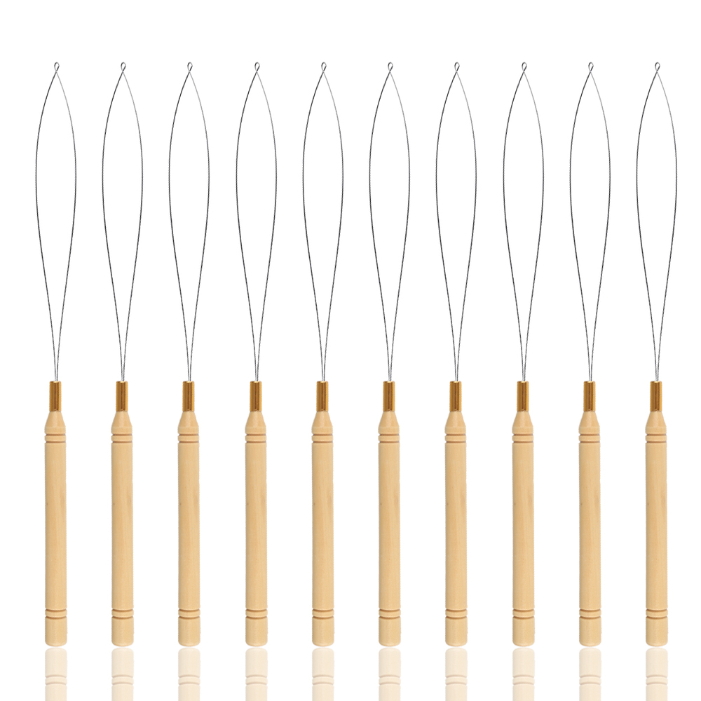Needle Threader Tool - Micro Rings Loop Tool for Hair