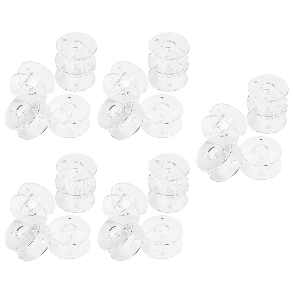 Thread Bobbins Empty - 1 Conjunto de Bobinas de Plástico