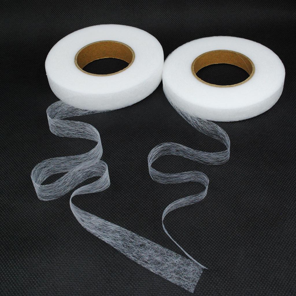 Hem Tape Fusible - 2 Rolos de Fita Termocolante para