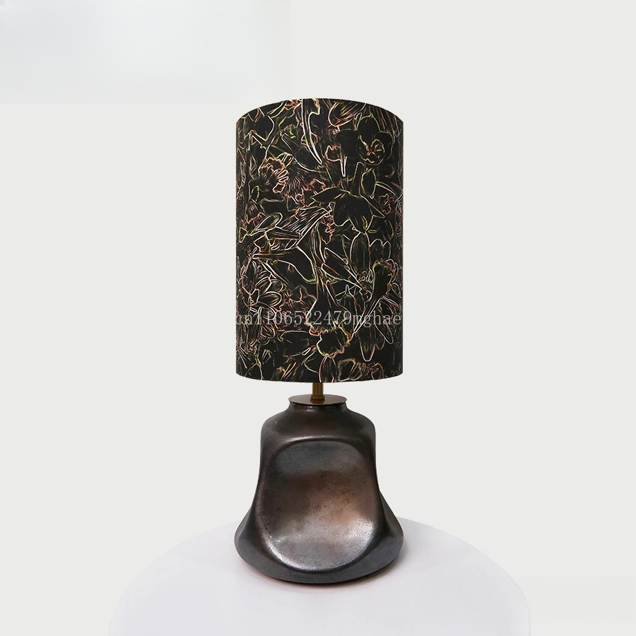 Century Textile & Sewing Supply Saskatoon Sk - Candeeiro de mesa de tecido Liberty