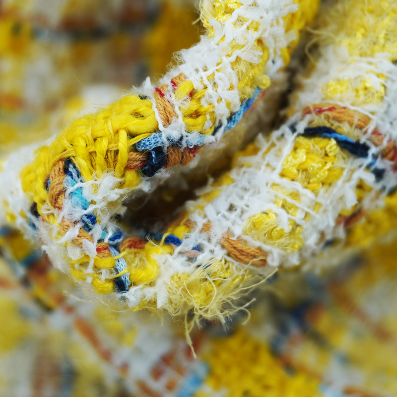 Tecido Texturizado Amarelo Vib - Sewing Tweed avaliação e preço