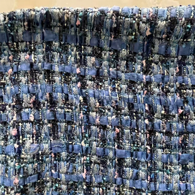 Tecido Premium de Tweed Azul T - Sewing Tweed avaliação e preço