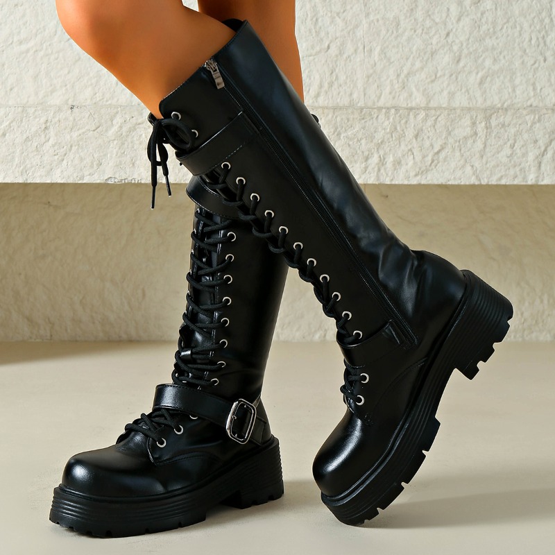 Botas Femininas de Cano Alto c - Sewing Garment avaliação e preço