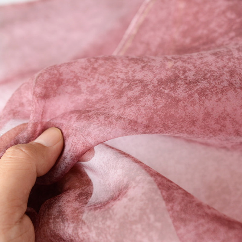 Tecido de organza de seda tie- - Sewing Tie Dye avaliação e preço