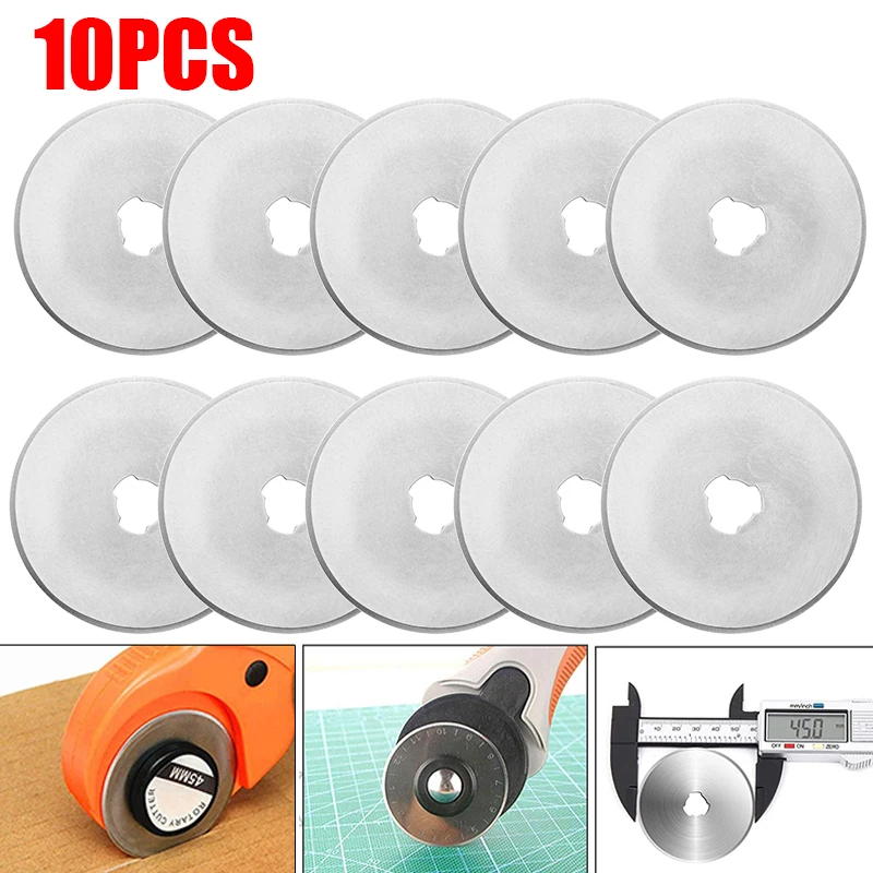10 pçs lâminas de corte rotati - Rotary Cutter Fabric avaliação e preço