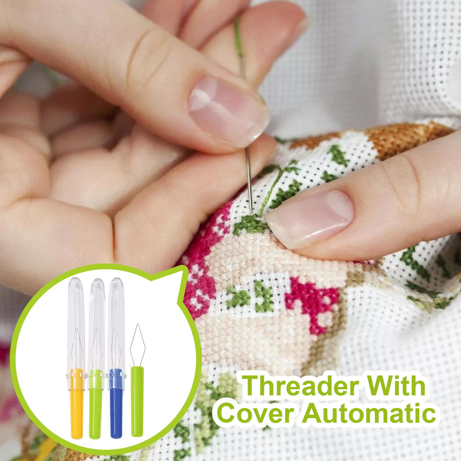 Kit com 3 Enfiadores de Agulha - Needle Threader Tool avaliação e preço