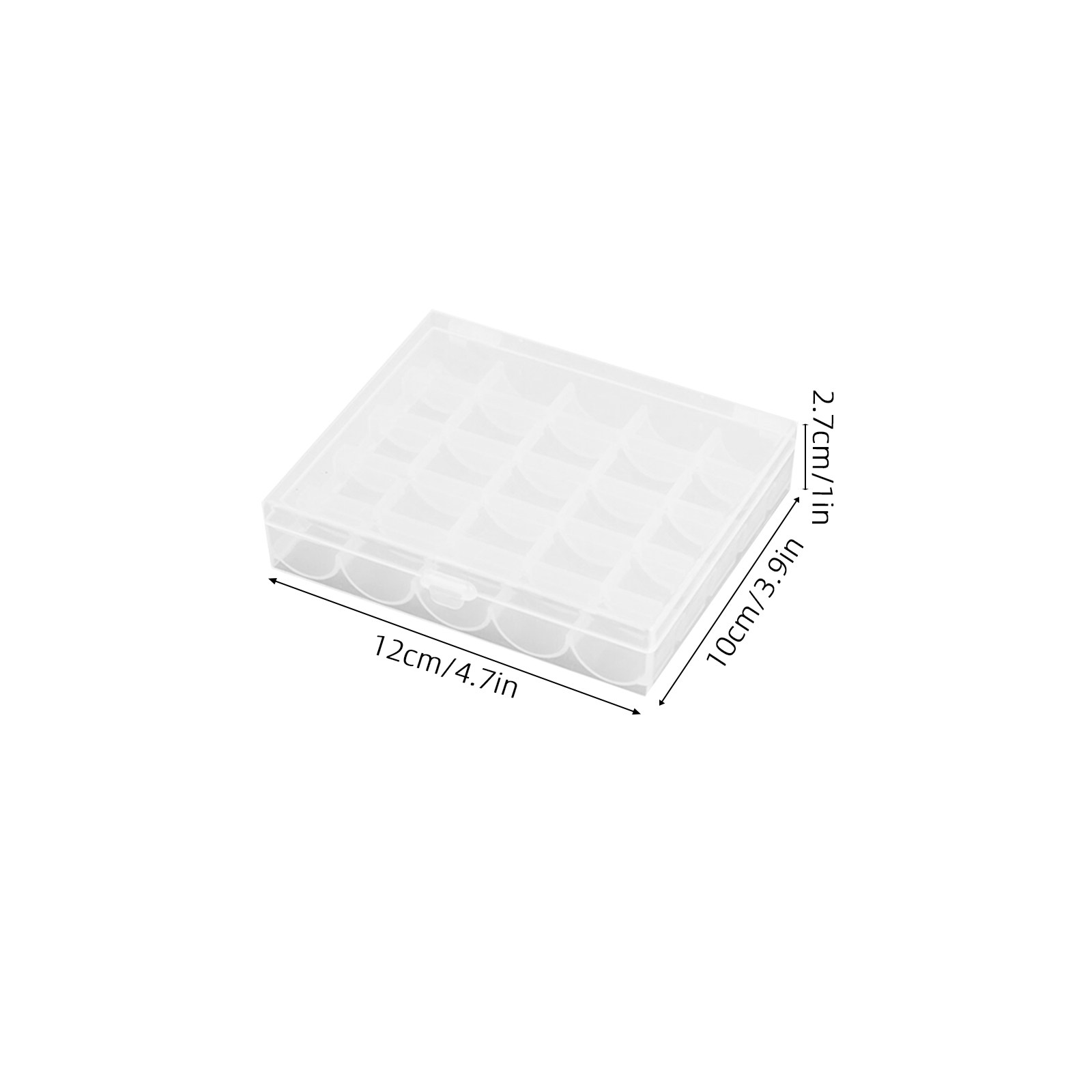 3 Peças de Caixa Organizadora  - Thread Bobbins Empty avaliação e preço