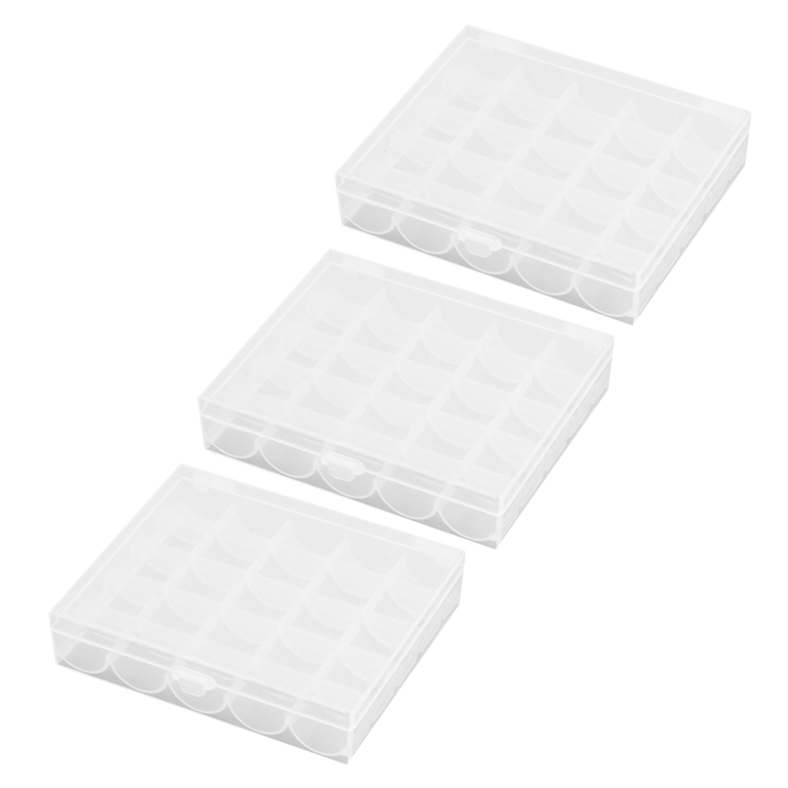 3 Peças de Caixa Organizadora  - Thread Bobbins Empty avaliação e preço