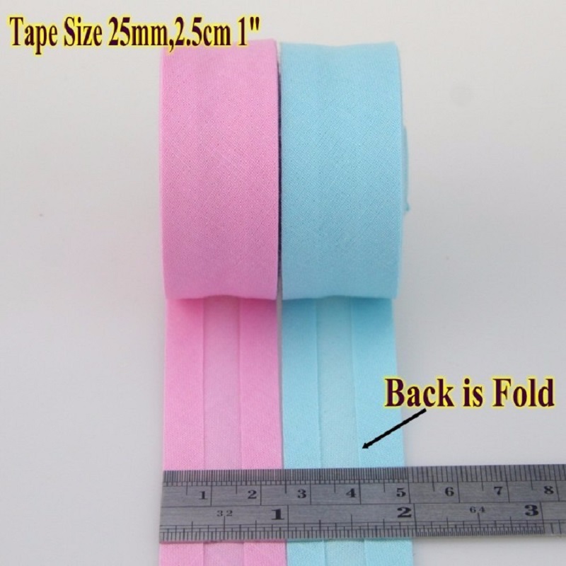Fita de Viés de Algodão Dobrad - Binding Tape Bias avaliação e preço