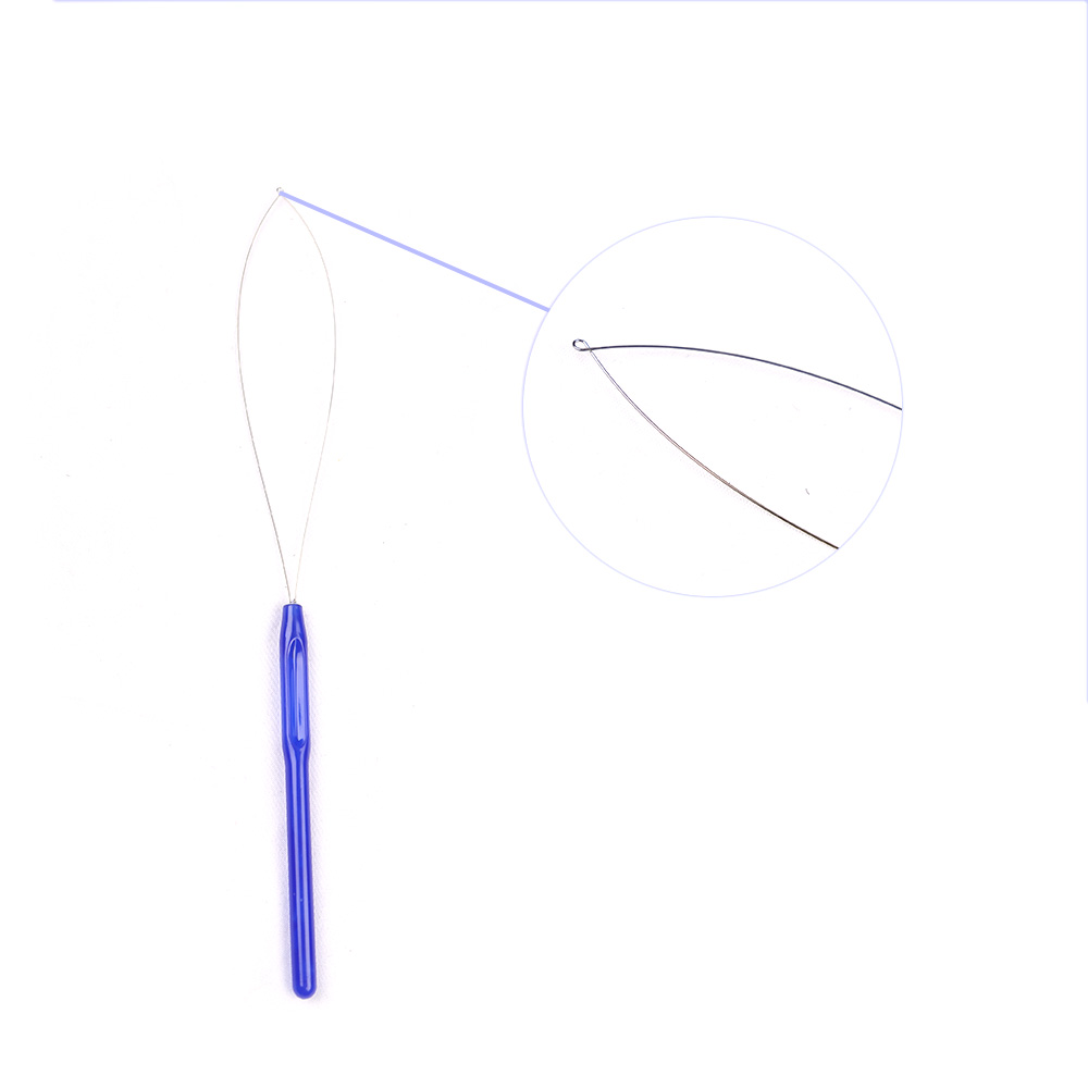 5 pçs extensão do cabelo loop  - Needle Threader Tool avaliação e preço