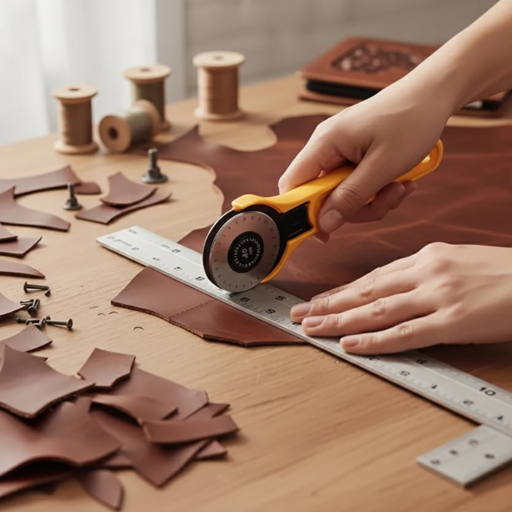 Cortador de tecido rotativo 45 - Rotary Cutter Fabric avaliação e preço