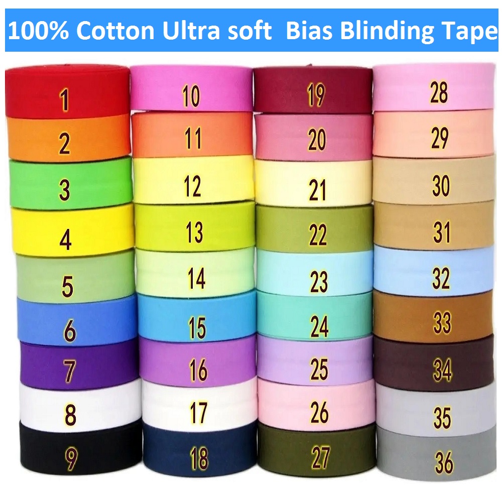 Fita de viés ultra macia de 20 - Binding Tape Bias avaliação e preço