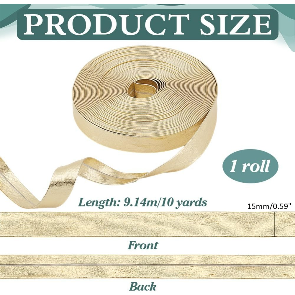 9.8 jardas guarnição de couro  - Binding Tape Bias avaliação e preço
