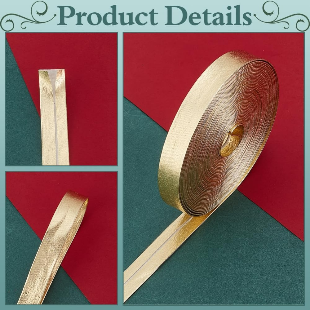 9.8 jardas guarnição de couro  - Binding Tape Bias avaliação e preço