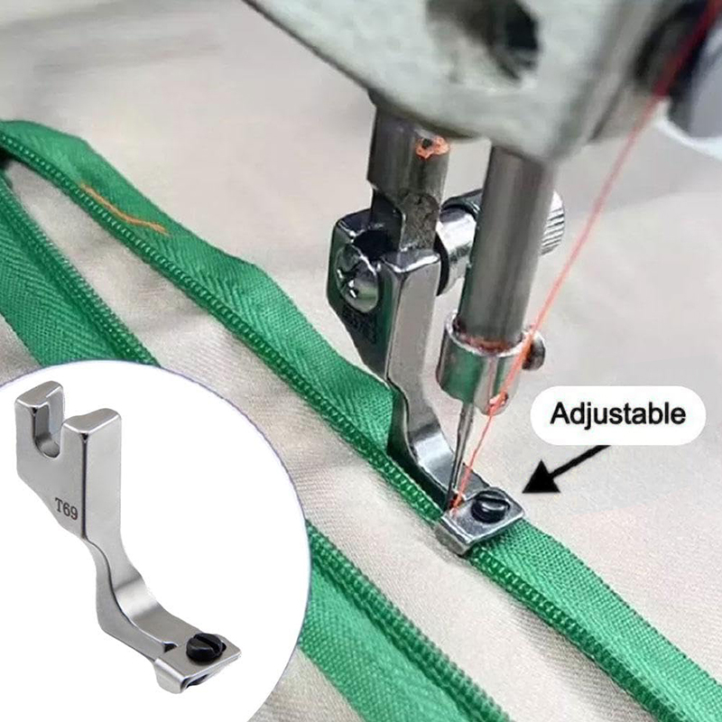 【HGPA】T69 Calcador de zíper in - Sewing Machine Fabric avaliação e preço