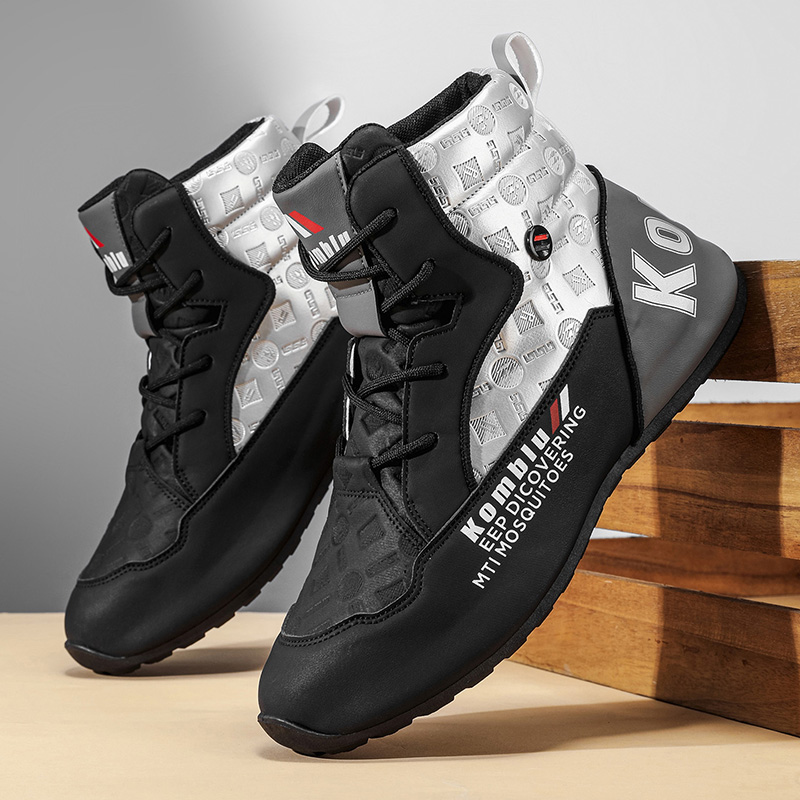 Botas Masculinas de Cano Alto, - Sewing Garment avaliação e preço