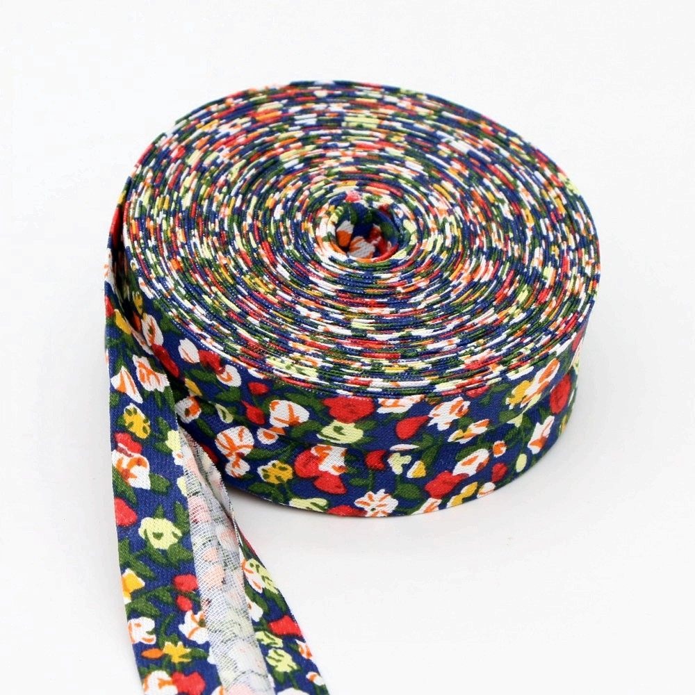 Fita de Viés Floral de Algodão - Binding Tape Bias avaliação e preço