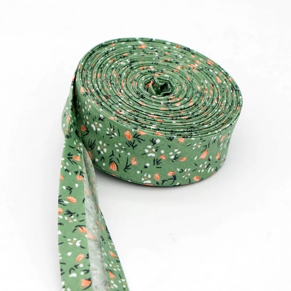 Fita de Viés Floral de Algodão - Binding Tape Bias avaliação e preço