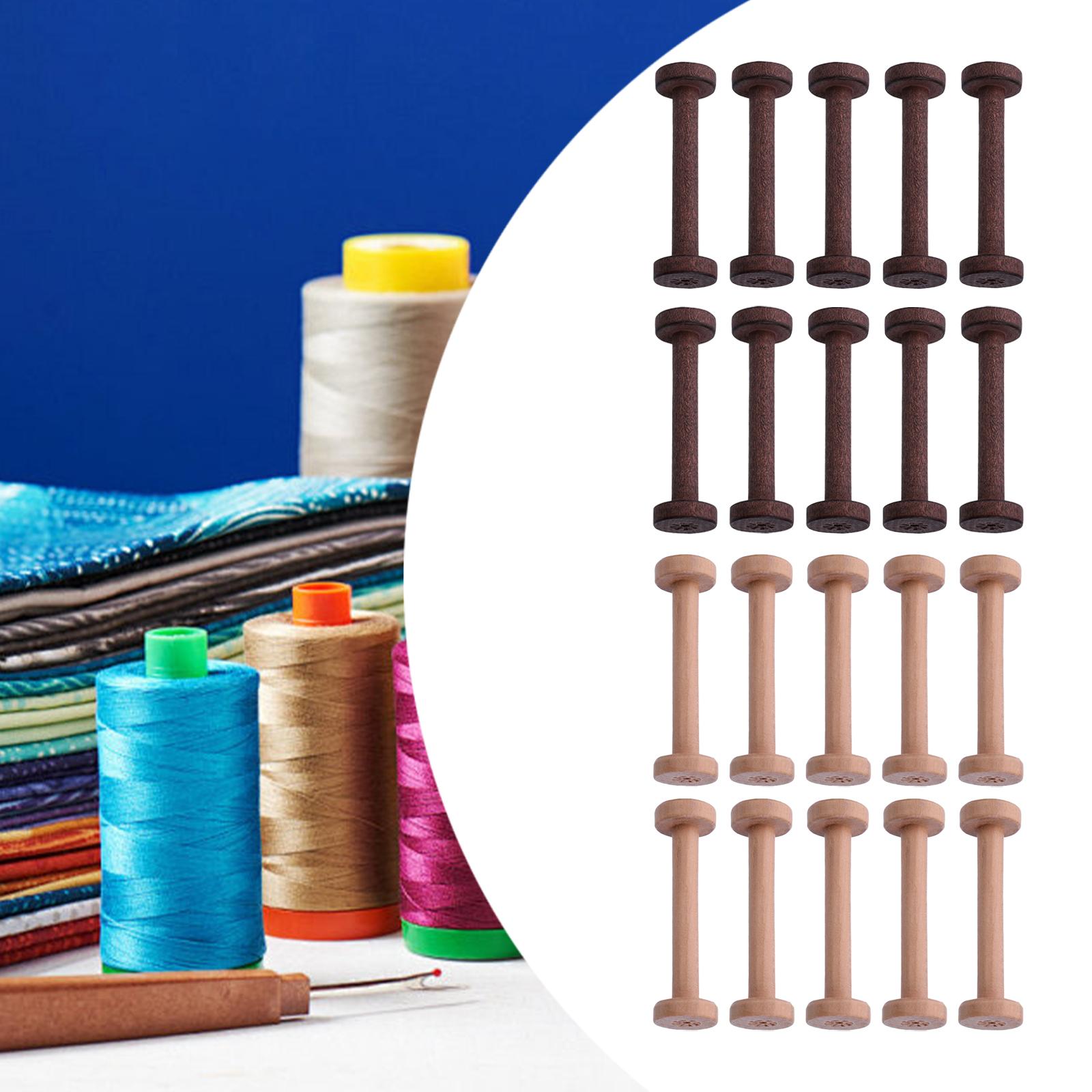 Bobinas de Madeira 10 Peças co - Thread Bobbins Empty avaliação e preço