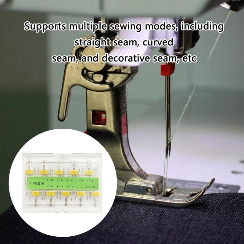 R66a 10 pçs agulha máquina cos - Twin Needle Stretch avaliação e preço