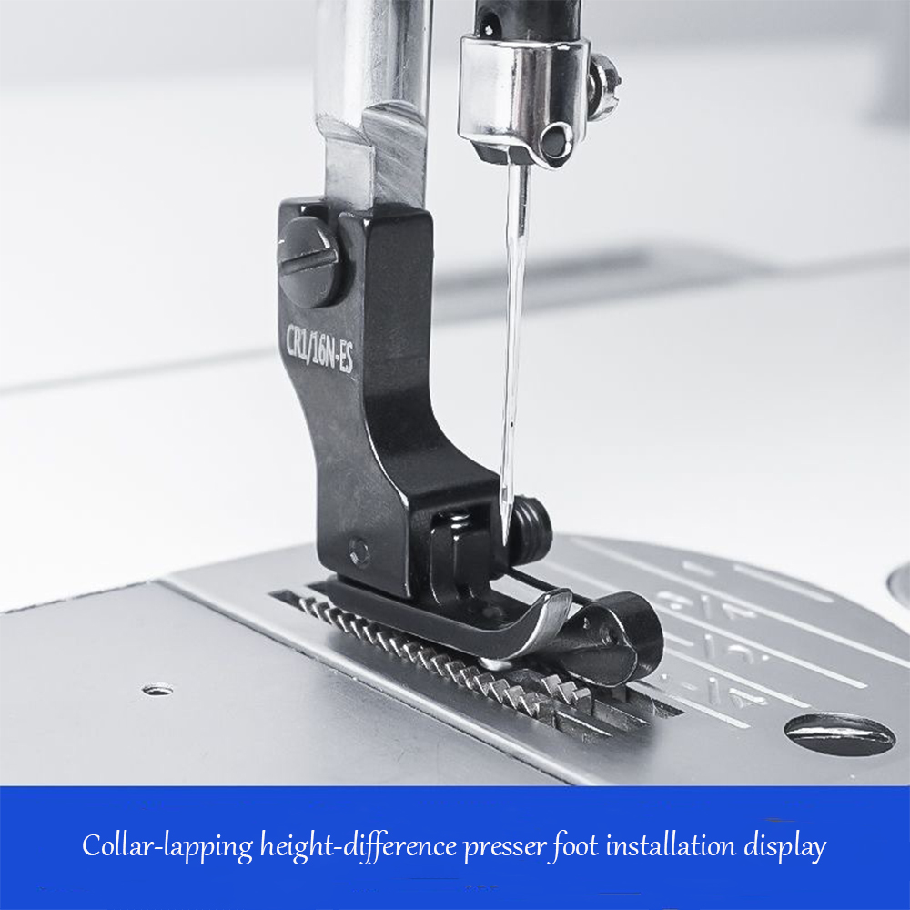 Calcador de Aço Titânio Preto  - Sewing Machine Fabric avaliação e preço