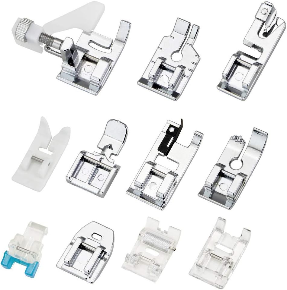 Conjunto de 11 Calcadores - Ki - Sewing Machine Fabric avaliação e preço