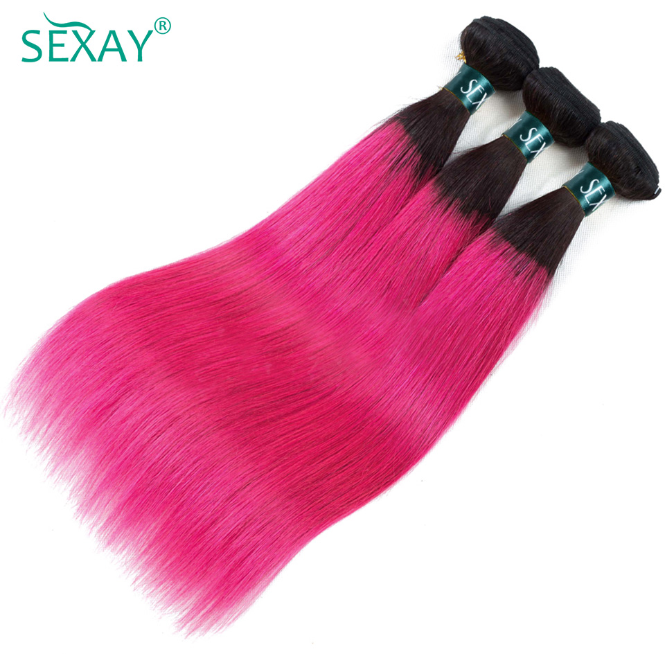 Sexay 1b rosa cabelo humano em - Sewing Lab avaliação e preço