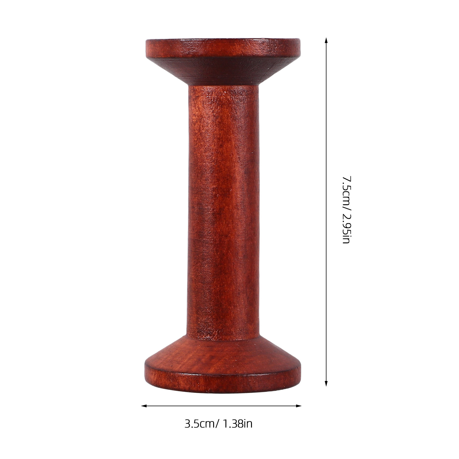 6 Peças de Bobinas de Madeira  - Thread Bobbins Empty avaliação e preço