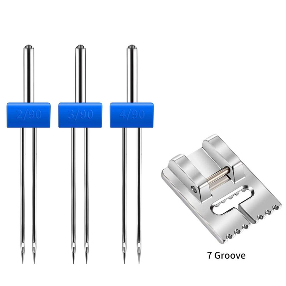 Calcador de Costura Pintuck, A - Twin Needle Stretch avaliação e preço