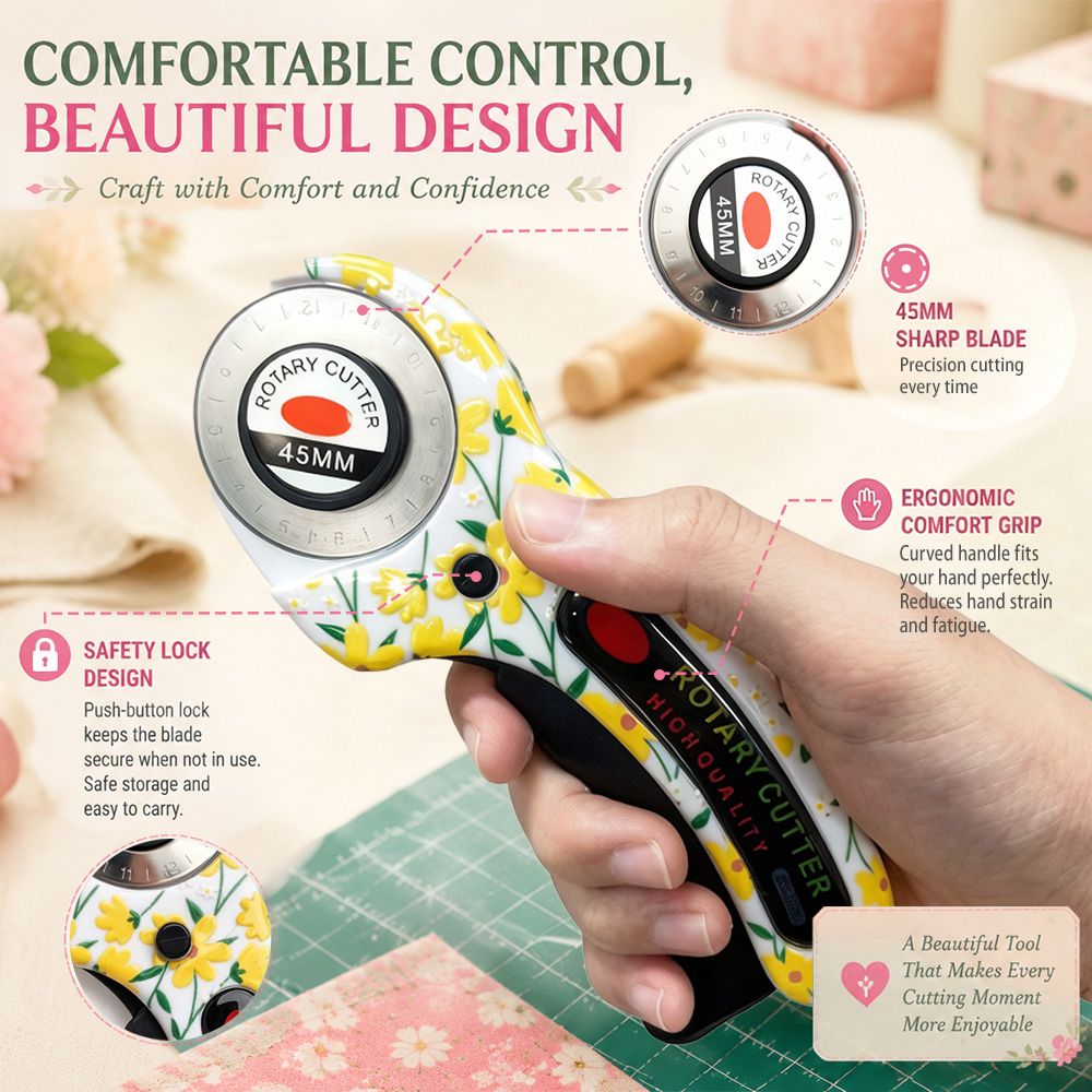 Cortador Rotativo 45mm para Pa - Rotary Cutter Fabric avaliação e preço