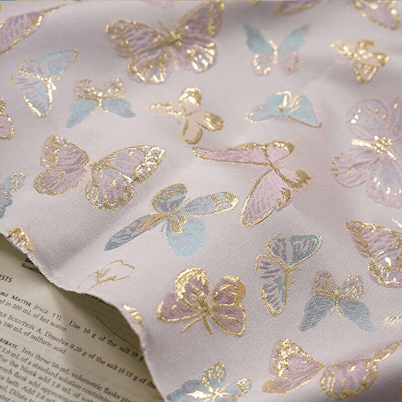 Tecido jacquard borboleta de f - Sewing Thread In Textile avaliação e preço