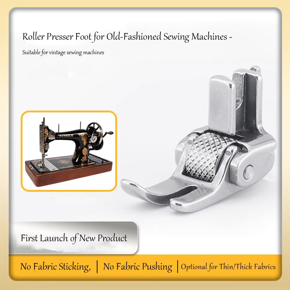 Calcador de Rolo Totalmente em - Sewing Machine Fabric avaliação e preço