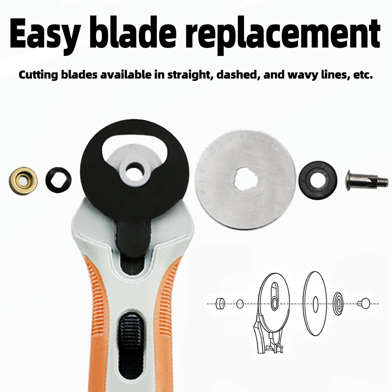 Cortador Rotativo de 45mm, Fac - Rotary Cutter Fabric avaliação e preço