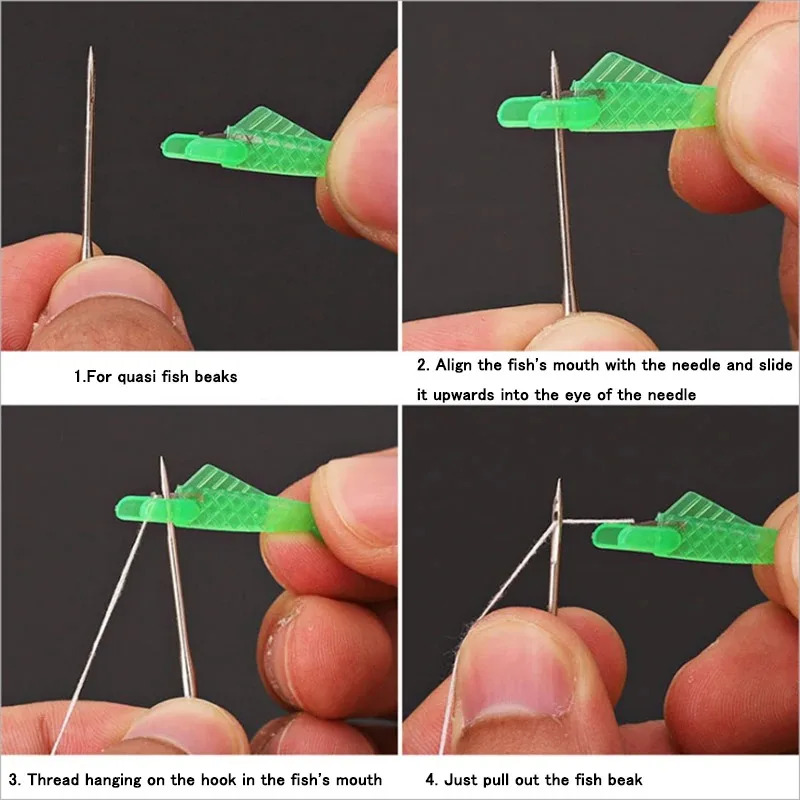 1/10/20 pçs automático agulha  - Needle Threader Tool avaliação e preço