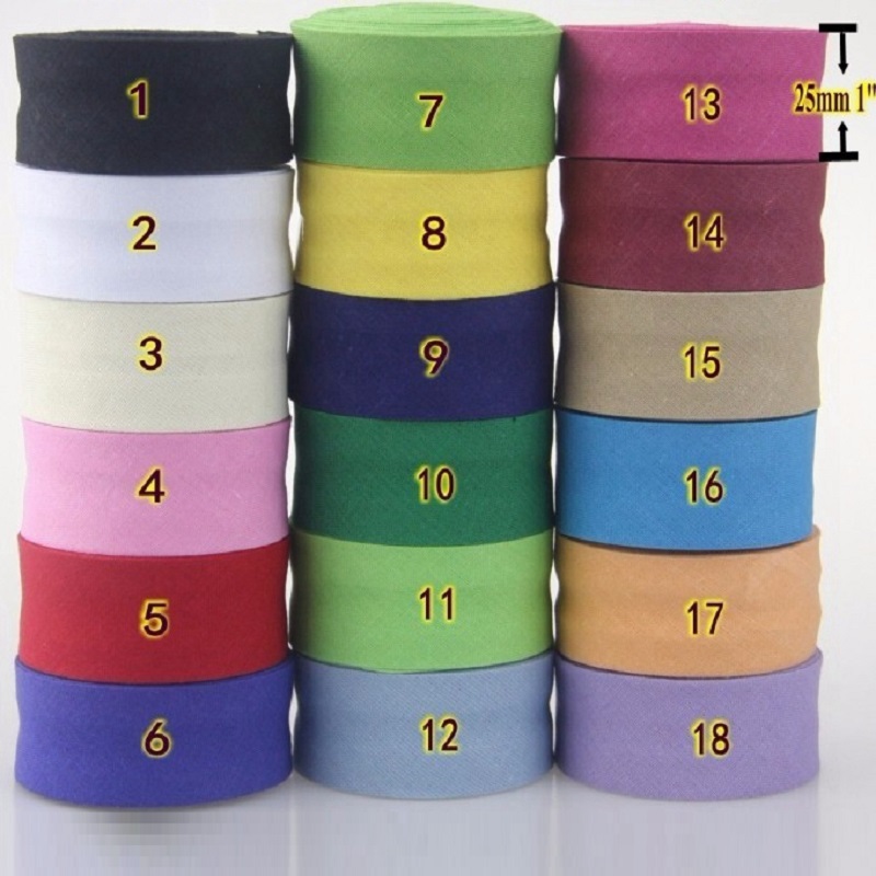 Fita de Viés de Algodão Dobrad - Binding Tape Bias avaliação e preço
