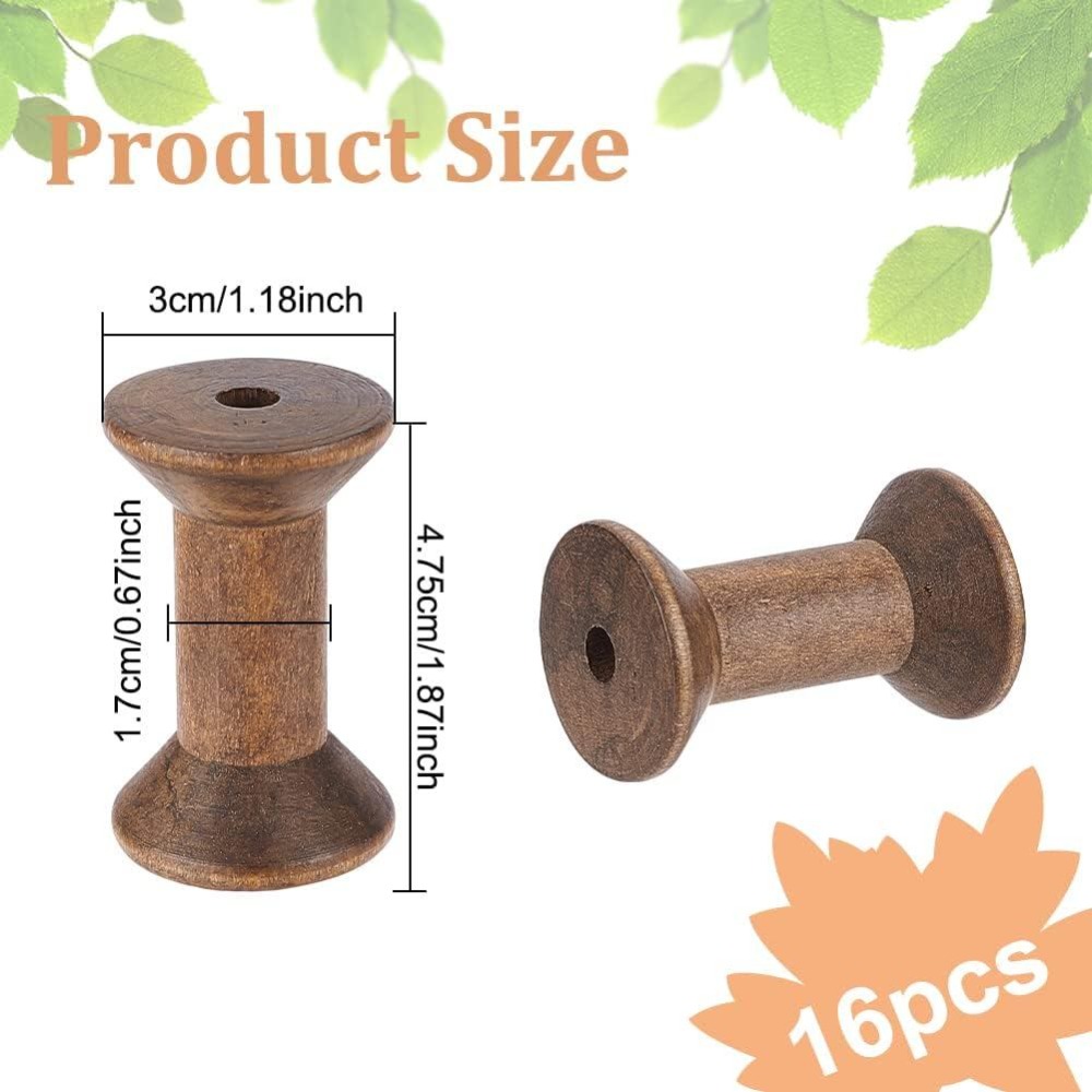 16 Peças de Bobinas Vazias de  - Thread Bobbins Empty avaliação e preço