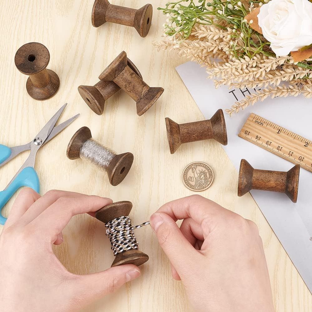 16 Peças de Bobinas Vazias de  - Thread Bobbins Empty avaliação e preço