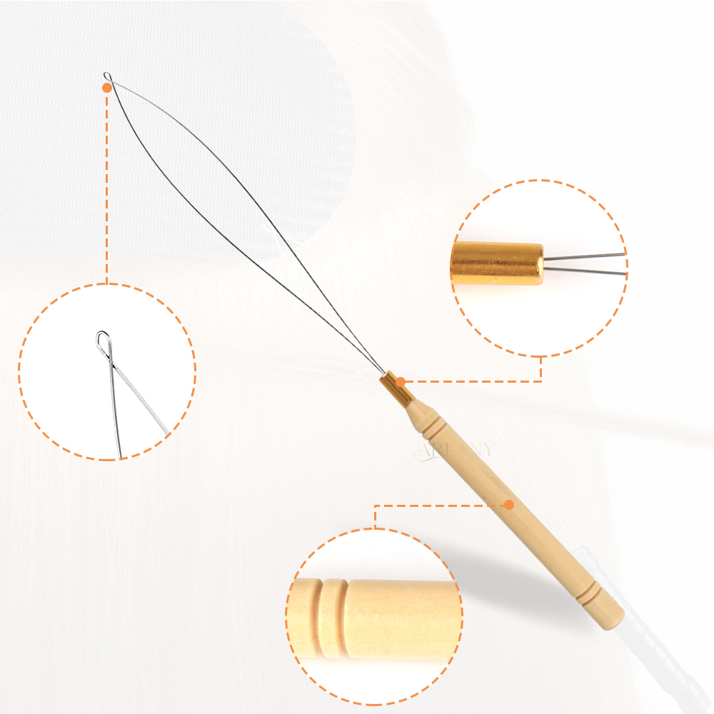 Micro Rings Loop Tool for Hair - Needle Threader Tool avaliação e preço