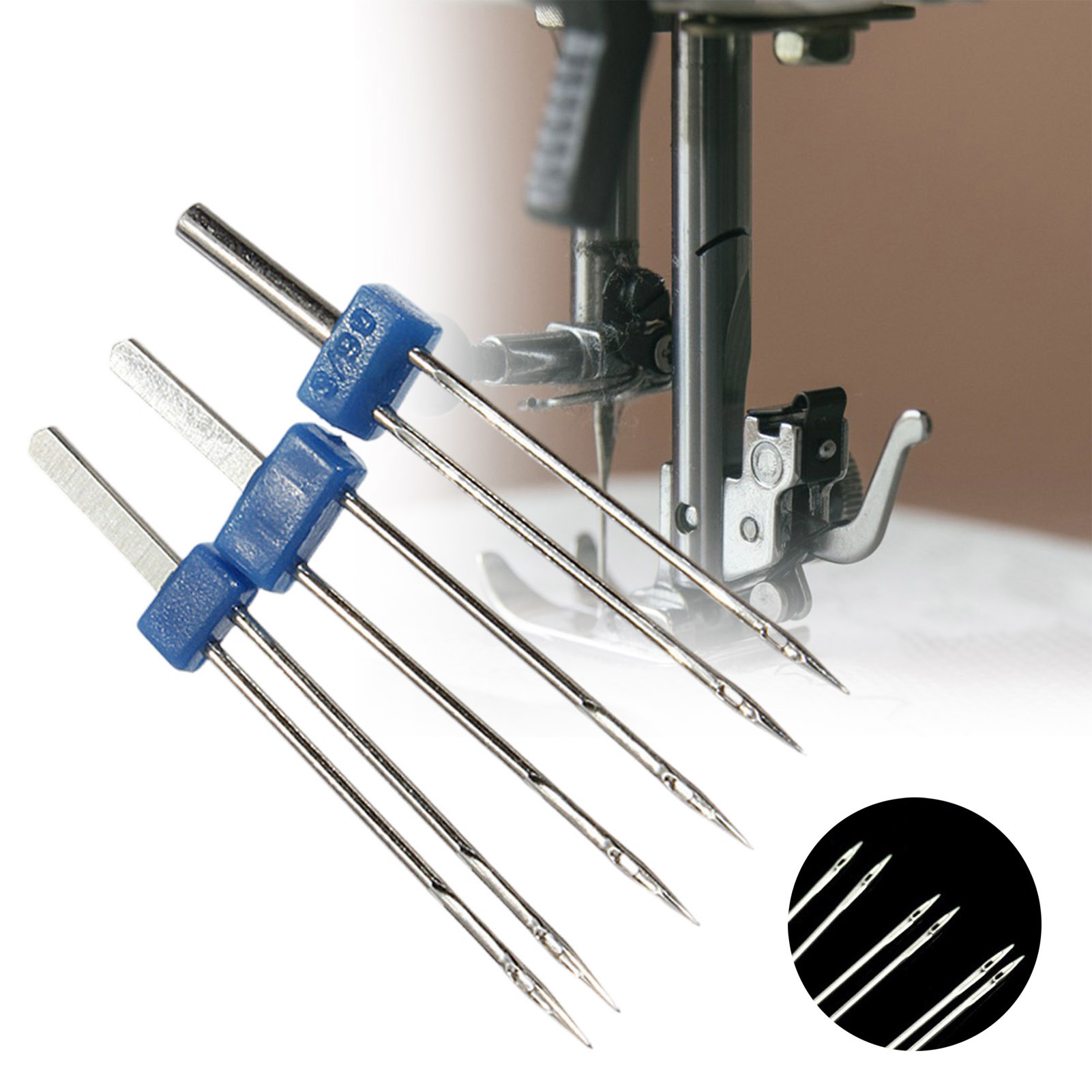 Conjunto de Agulhas Duplas 3 P - Twin Needle Stretch avaliação e preço