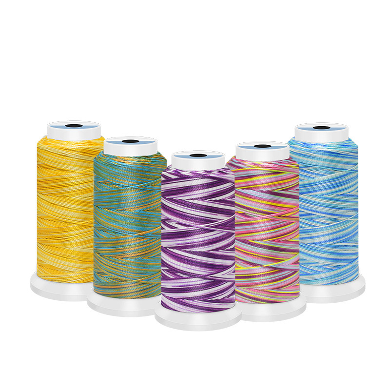 0.5/0.8/1mm poliéster arco-íri - Sewing Thread In Textile avaliação e preço